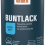 OBI PU Buntlack Schiefergrau, seidenmatt, 375ml Dose. Vielseitiger Lack für Innen & Außen.