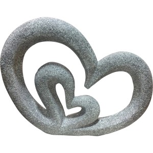 Deko-Figur Herz 44,5 cm