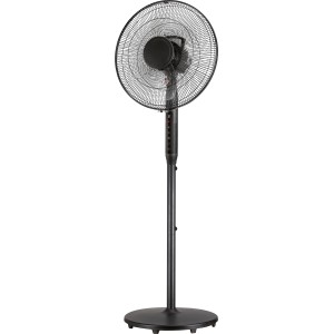 Standventilator Silent Ø 40 cm x 135 cm Schwarz