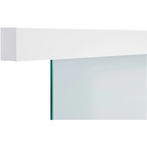 Novadoors Schiebetürsystem Nova 406 Alu EV1 190 cm inkl. Griffmuschel