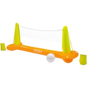 Intex Wasser-Volleyball Set mit Netz und Ball für Pool-Spaß.
