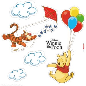 Komar Fenstersticker Winnie The Pooh 30 cm x 30 cm
