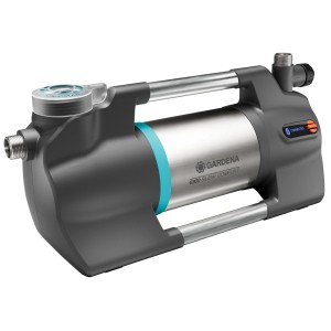 Gardena Gartenpumpe 6300 SilentComfort, leise und leistungsstark für die Gartenbewässerung.