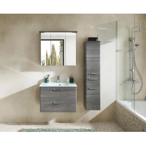 Pelipal Waschbeckenunterschrank Quickset 328 Graphit 72 cm