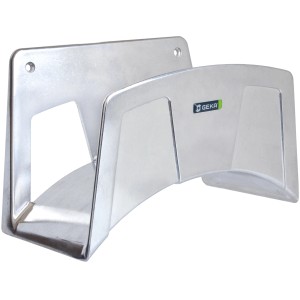 Geka plus-Wandschlauchhalter aus Metall, robust und langlebig.