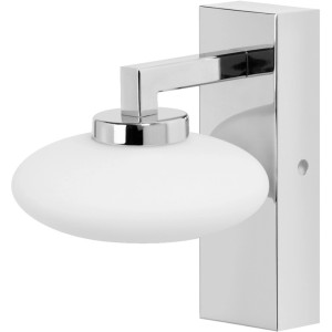 Ledvance Smart+ WiFi Bad-Wandleuchte Orbis Wall Elypse, Chrom, dimmbar, tunable white.