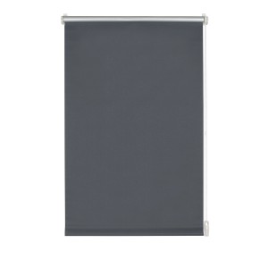 Gardinia EasyFix Thermo Rollo, 100x150 cm, Schiefergrau, für Verdunkelung und Hitzeschutz.