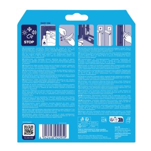 tesa® Insulation Premium Dichtungsband, transparent, 6m, für Tür- und Fensterdichtungen.