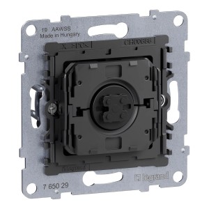 Legrand Jalousieschaltereinsatz Seano mit 3 Tasten, Detailansicht.