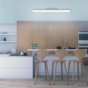 Just Light. LED-Panel  Flat Weiß 100 x 10 cm