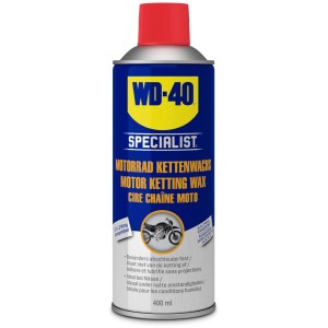 WD-40 Specialist Motorrad Kettenwachs, 400ml Dose für Lackreparatur und Karosserie.