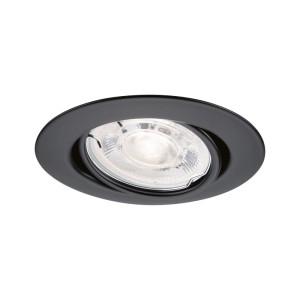 Paulmann Einbauleuchte Salerno EBL 3er Schwarz Matt 67 mm 3x2,9 W