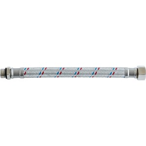 Panzerschlauch für Hauswasserwerke, flexibler Stahldraht, 24,5 cm lang.