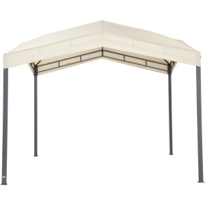 Beige Pavillonbespannung Marabo für Pavillons. Dachstoff mit UV80+ Schutz und feuerhemmend.