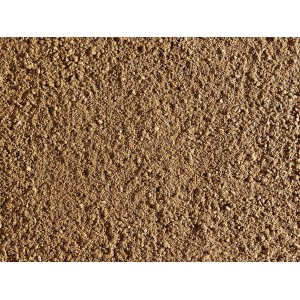 Nahaufnahme: Beige Scherf Zeolith Wasserspeicher für Kultursubstrate, Körnung 3-6 mm.