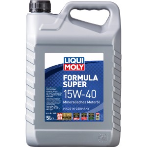 Liqui Moly Formula Super 15W-40 Motoröl im 5 Liter Kanister.