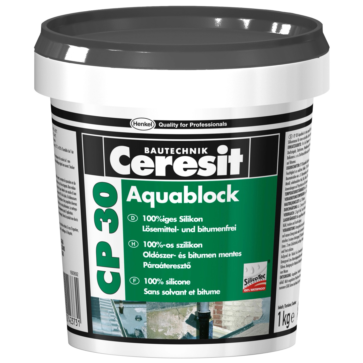 Ceresit CP 30 Aquadicht Schwarz 1 kg kaufen bei OBI