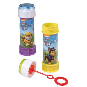 Happy People Paw Patrol Seifenblasen, 60ml, mit Motiven von Chase und Rubble.