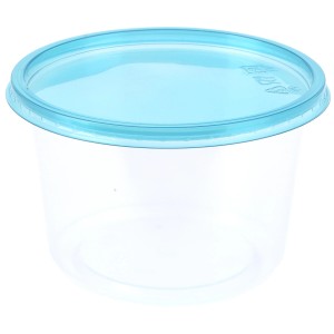 Aufbewahrungsboxen-Set mit Deckel Polypropylen Transparent 50 Stück