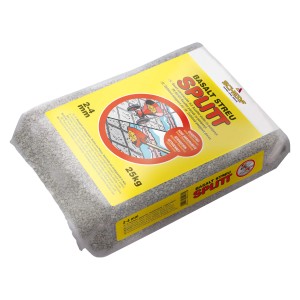 Basalt-Streusplitt Anthrazit 2 - 4 mm 25 kg PE-Sack