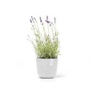 Ecopots Pflanztopf Oslo Mini Weiß 19 cm x 16,5 cm