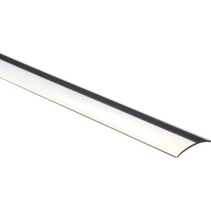 Poliertes Edelstahl Bodenübergangsprofil, 28mm x 0,9m, selbstklebend.