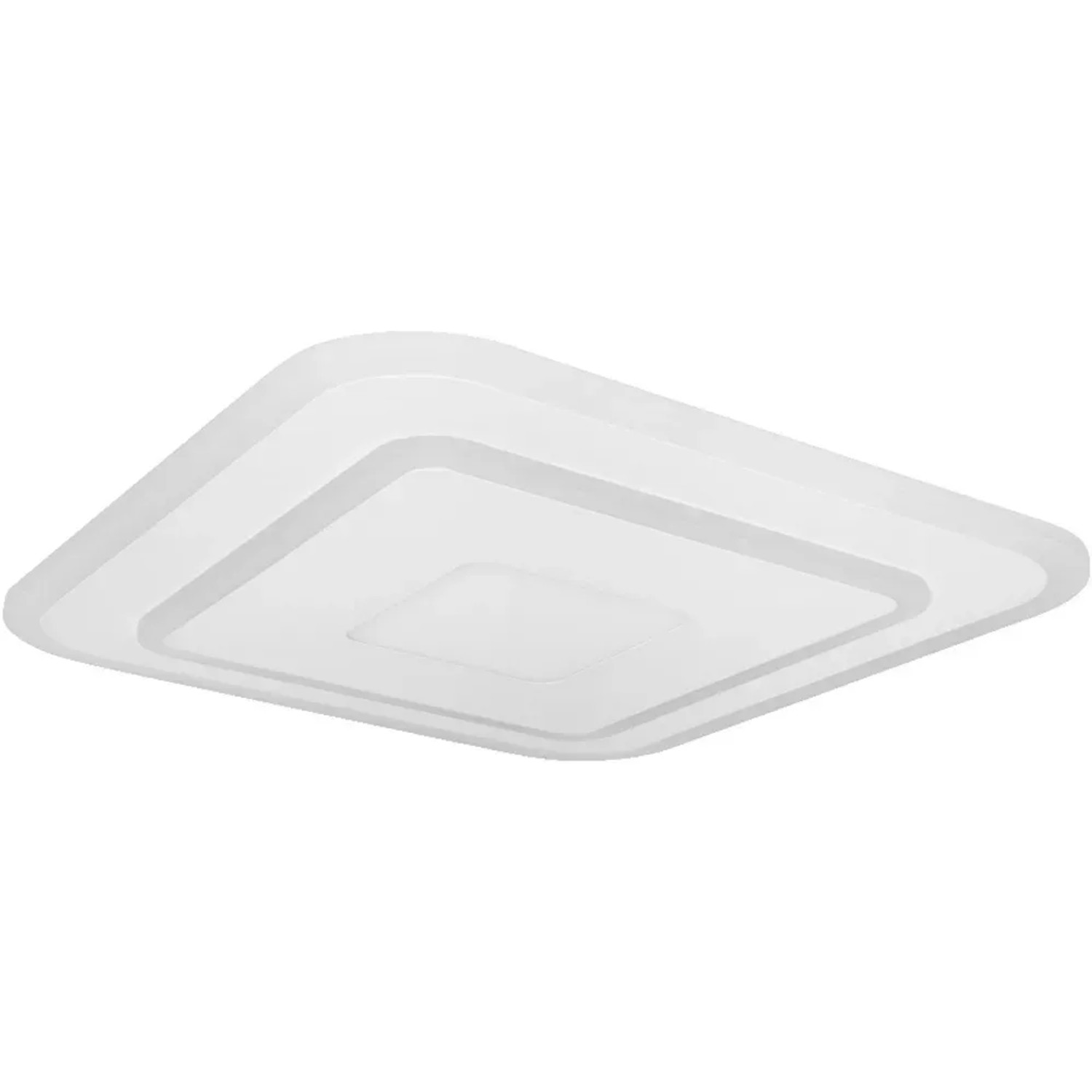 Weiße Ledvance Smart+ WiFi Deckenleuchte Orbis Saddie, 50 cm, dimmbar.