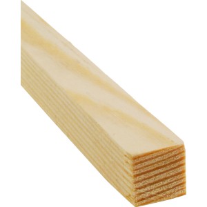 Quadratleiste Kiefer 28 mm x 28 mm Länge 900 mm