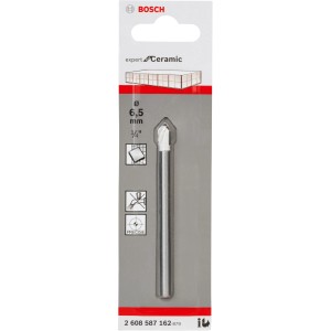 Bosch Fliesenbohrer CYL-9 Ceramic, 6,5 mm, für präzise Bohrungen in Fliesen.