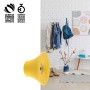 Gelber Wagner Wandhaken Tulip, Ø 40 mm, zur Wandmontage im Flur.