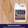 Bona Parkettreiniger Nachfüllkanister 4L für streifenfreie Reinigung lackierter Holzböden.