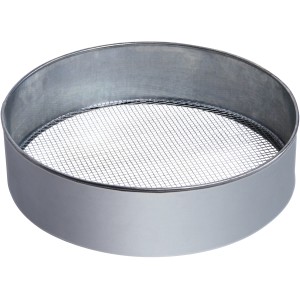 Bellissa Metallrandsieb, Ø 39cm, verzinkt, mit Wechselgitter für Kompost.