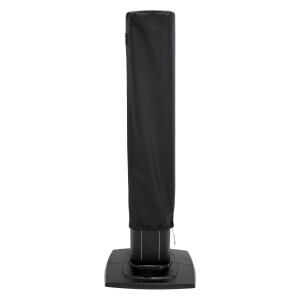 Schwarze Vasner Abdeckhaube AirCape für StandLine Terrassenheizstrahler.