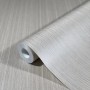 Glööckler Vliestapete Imperial Uni Streifen Grau, Rolle. Dekorative Tapete mit leichter Struktur.