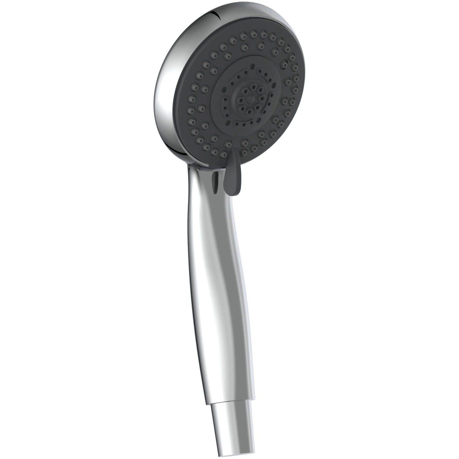 Schütte Aquastar Handbrause, Chrom-Anthrazit, 5 Strahlarten, für Brausesets.