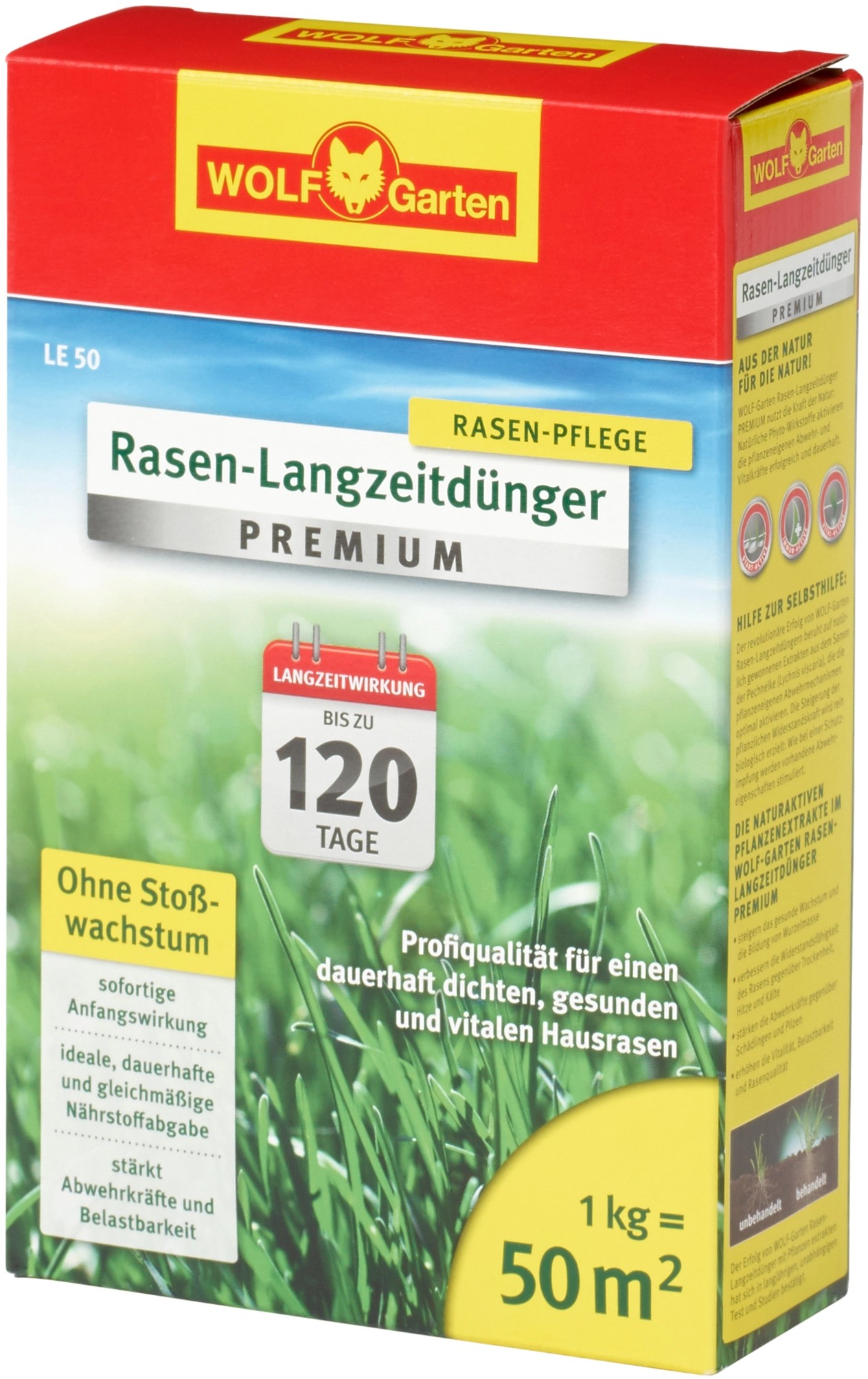 WolfGarten RasenLangzeitdünger Premium LE 50 1 kg kaufen bei OBI