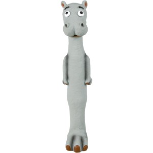 Trixie Longies Kauspielzeug aus Latex, 30-32 cm, Nilpferd-Design für Hunde.