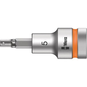 Wera Zyklop Bitnuss 8740 C HF mit 13 mm (1/2")-Antrieb für Innensechskants 5 mm
