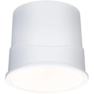 Weiße Paulmann Urail LED Einbauleuchte Base Smart Home Zigbee Coin, 50mm Durchmesser.