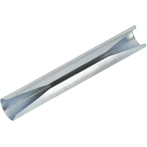 Mydeco Gardinenstangen-Verbinder in Nickel-Optik für 2,5 cm Stangen zur Verlängerung von Stilgarnituren.