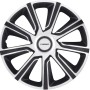 Michelin Radzierblende Louise, 14 Zoll, silber/schwarz. Radblende aus ABS-Kunststoff.