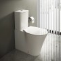 Ideal Standard Stand-WC Connect Air, spülrandlos mit AquaBlade in Weiß.
