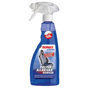 Sonax Reiniger für Polster und Alcantara Xtreme, 500ml Flasche mit Sprühkopf.