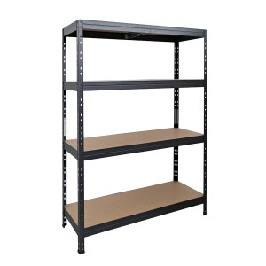 Ar Shelving Schwerlastregal, 4 Böden, anthrazit, 180x120x60 cm. Ideal für Keller, Garage oder Werkstatt.