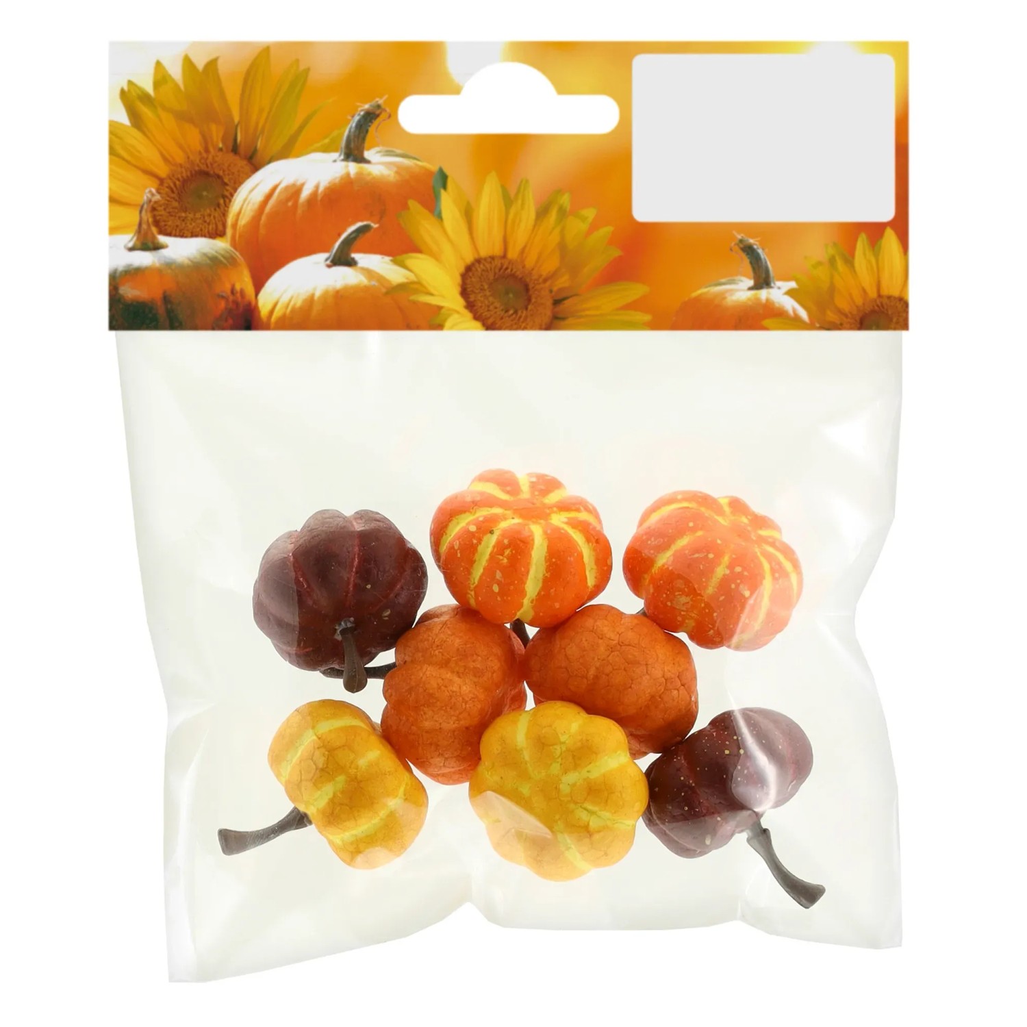 Amscan Kürbis Dekosäcke - 3 Stück Laubsäcke Für Herbst- & Halloween-Deko
