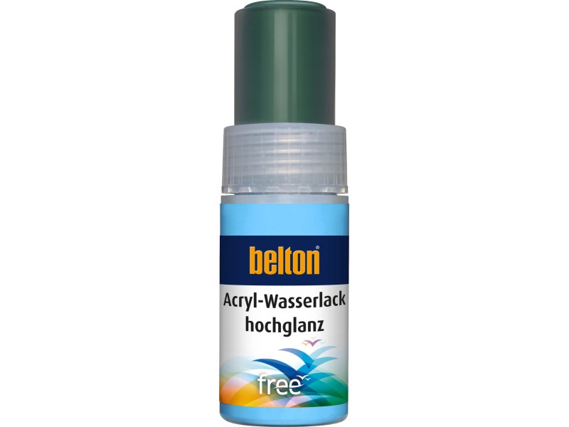 Belton Free AQUAcolours Lackstift Moosgrün RAL 6005 hochglänzend 9 ml
