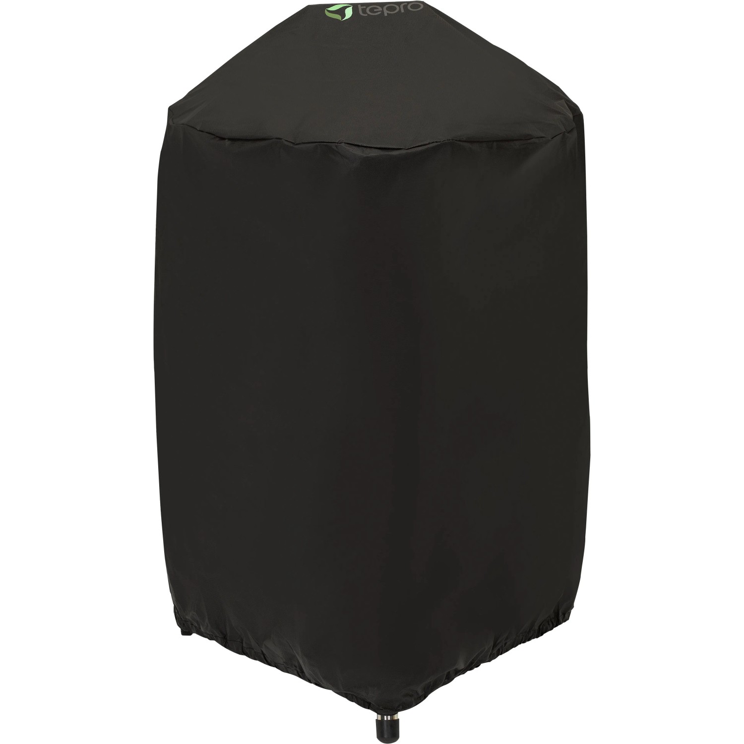 Schwarze Tepro Universal Abdeckhaube für Kugelgrill, Ø 73 cm x 90 cm.