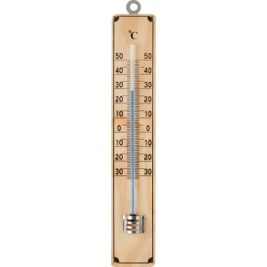 Holz-Thermometer 20 cm x 3,5 cm x 1,4 cm