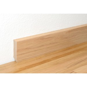FN Neuhofer Sockelleiste S0583 Eiche Natur, lackiert, 16x58x2400mm.