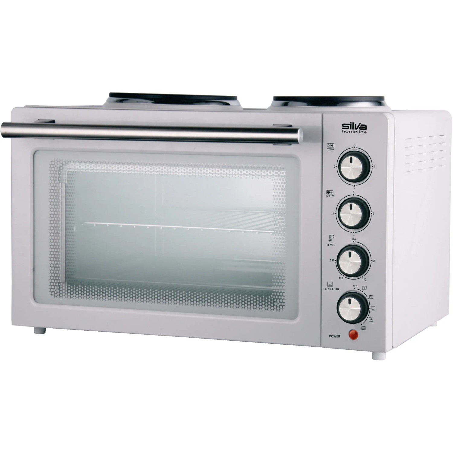 Silva Mini Backofen inklusive 2 Herdplatten 3300 W, 230°C kaufen bei OBI